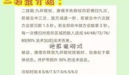 唐三藏技能爆料图表最新,探寻西天取经的神秘力量
